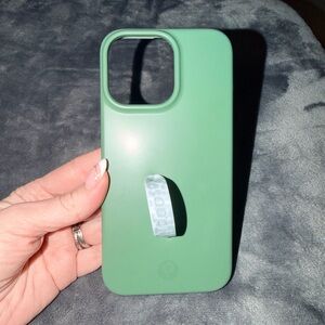 Loopy olive Green Phone Case iPhone 14 ProMax